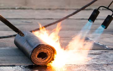 Woodway asphalt flat roofing repairs