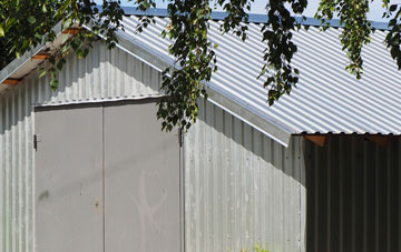 repairing Woodway metal garage roofing
