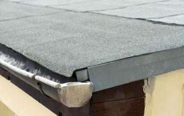repair or replace Woodway flat roofing?